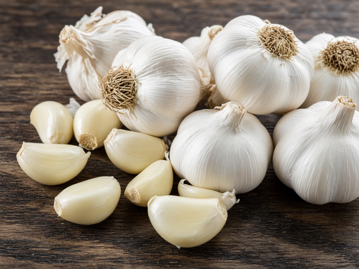 Ajo fresco, jengibre y cúrcuma usados en limpias tradicionales